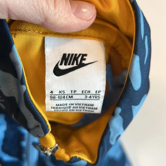 Nike - 3/4 year navy track jacket - Picture 3 of 3